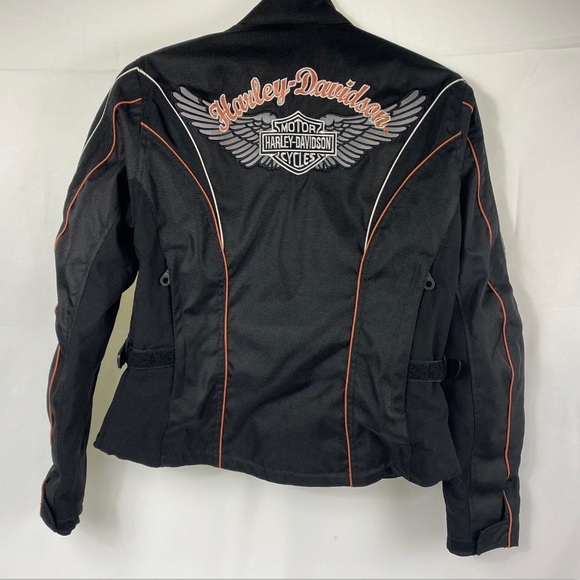 Harley-Davidson Jackets & Blazers - Harley Davidson Women’s M Black Jettison Blackwings Motorcycle Jacket